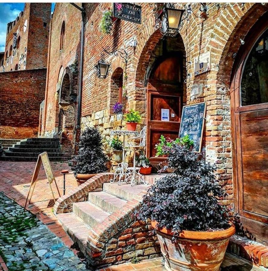 B&B Osteria Del Vicario Certaldo Buitenkant foto
