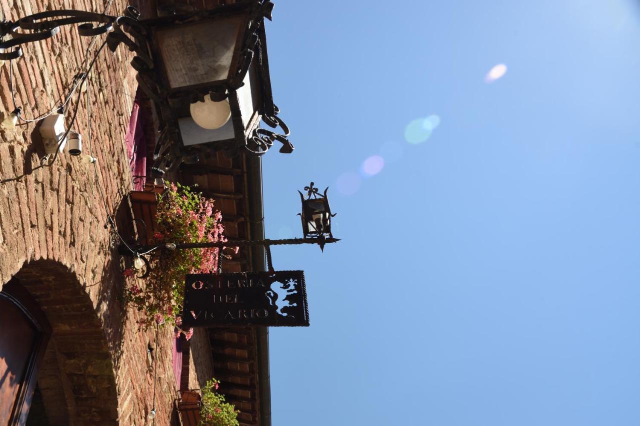 B&B Osteria Del Vicario Certaldo Buitenkant foto