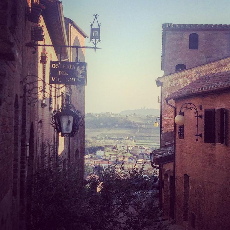 B&B Osteria Del Vicario Certaldo Buitenkant foto